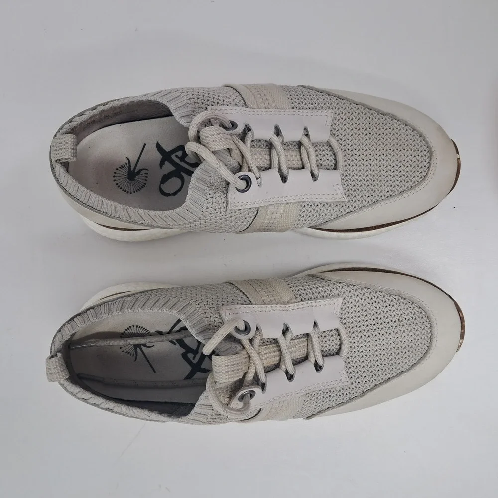 OTBT Speed Sneakers‎ Mist Leather Textile Upper Lace Up sz 6.5 M